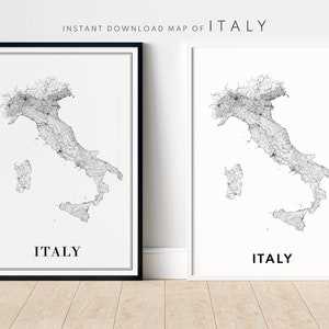printable map italy printable map italy
