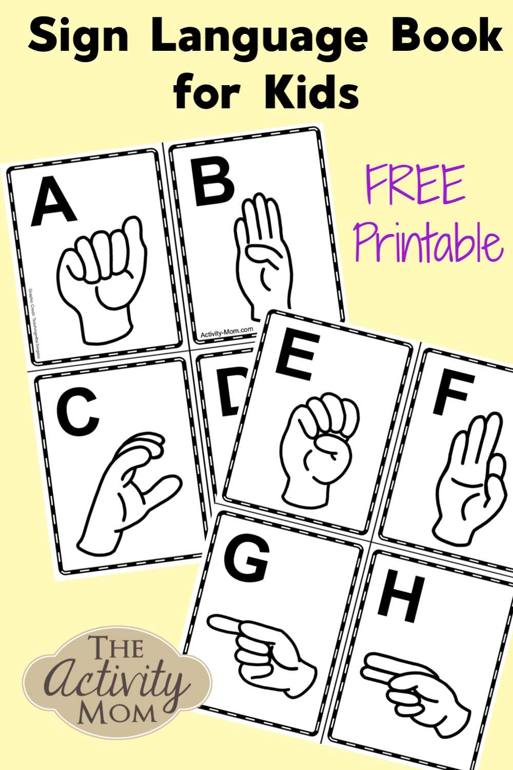 asl printable alphabet
