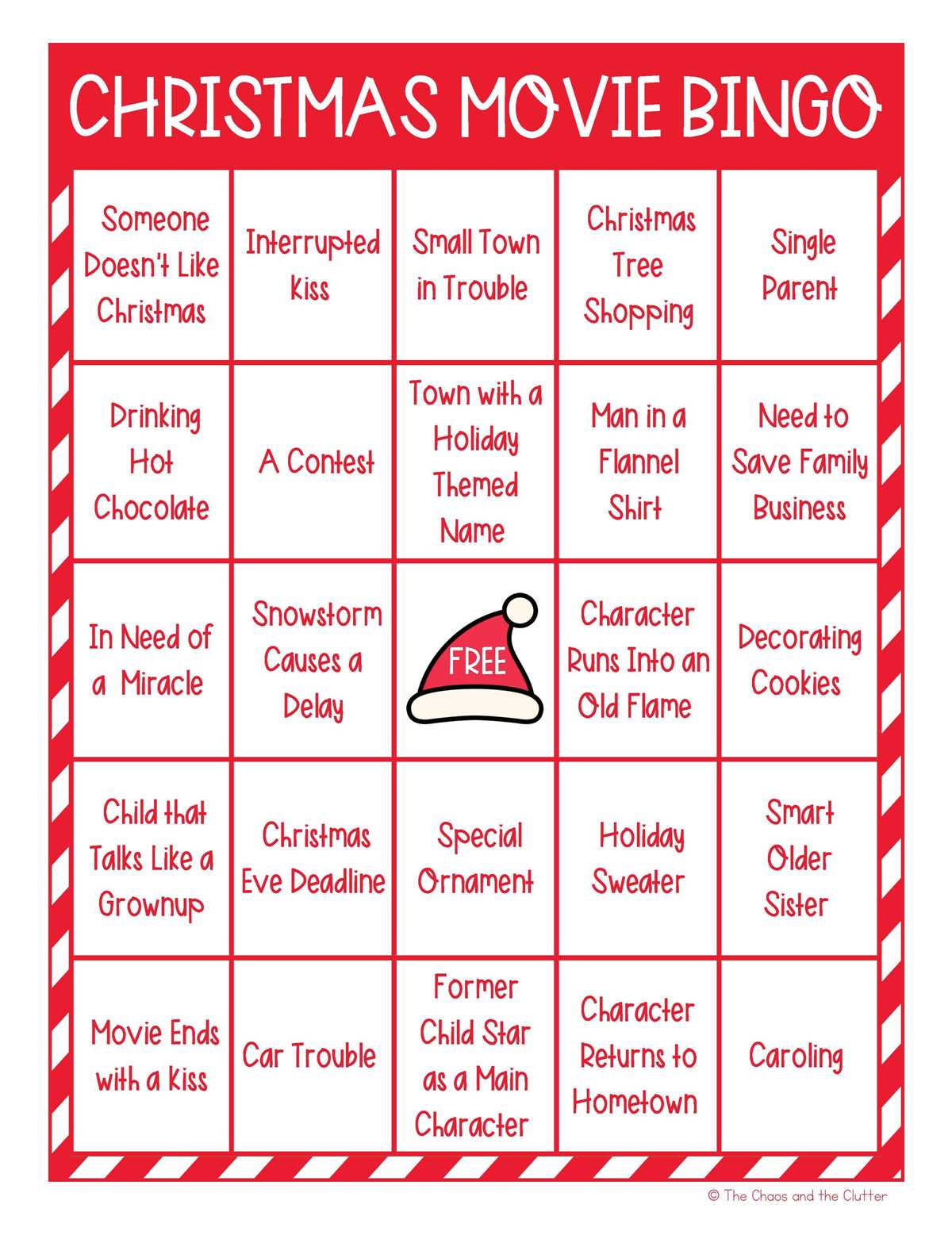 hallmark bingo printable hallmark bingo printable