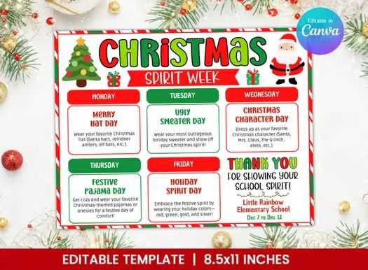 printable christmas program template printable christmas program template