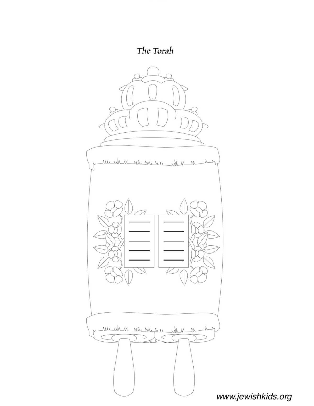 simchat torah coloring pages printable