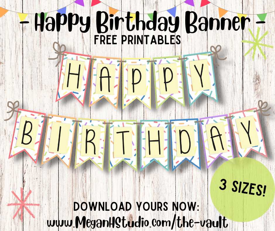 printable birthday banners printable birthday banners