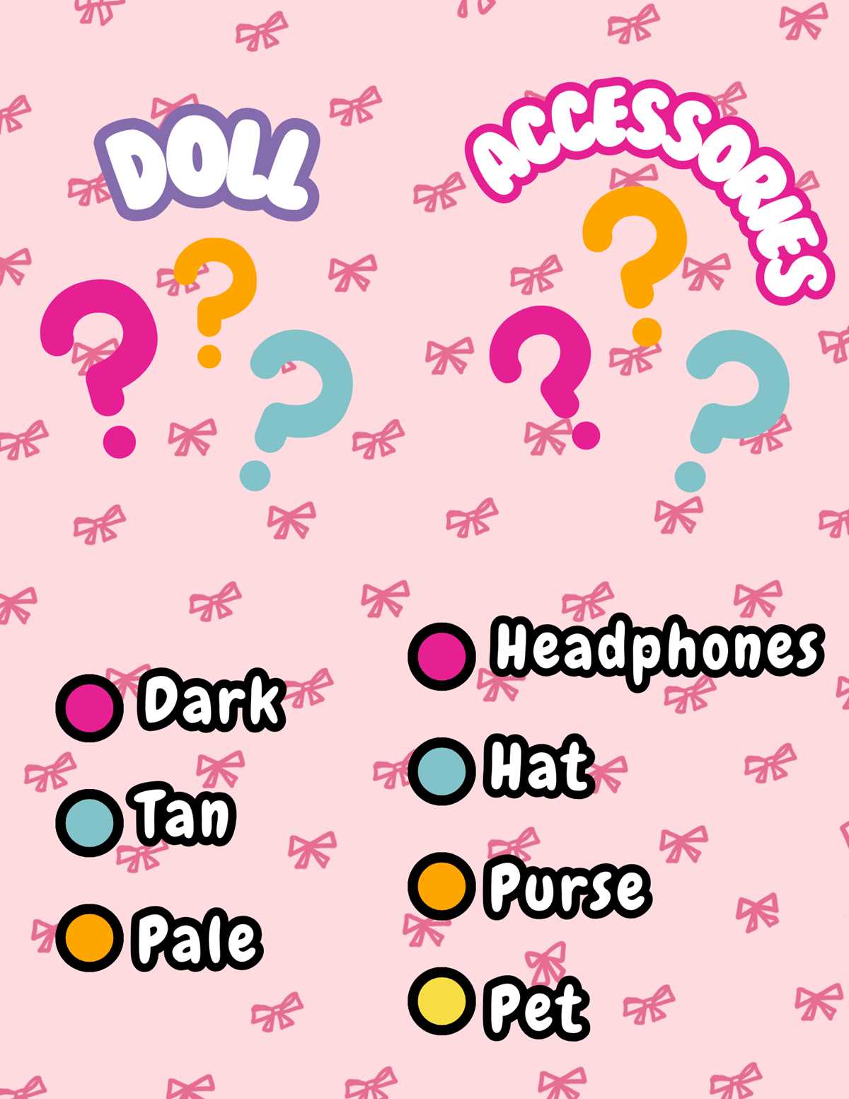 printable blind bags printable blind bags