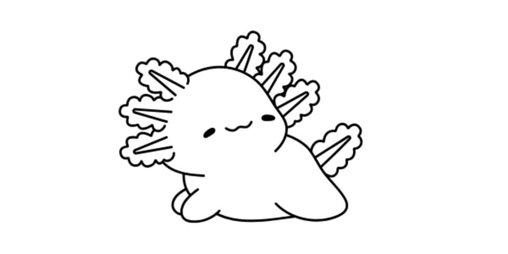axolotl printable free axolotl printable free