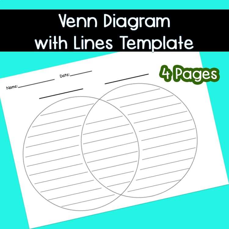 venn diagram with lines free printable