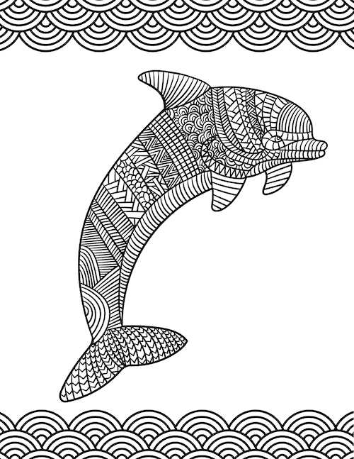 dolphin printable coloring pages dolphin printable coloring pages
