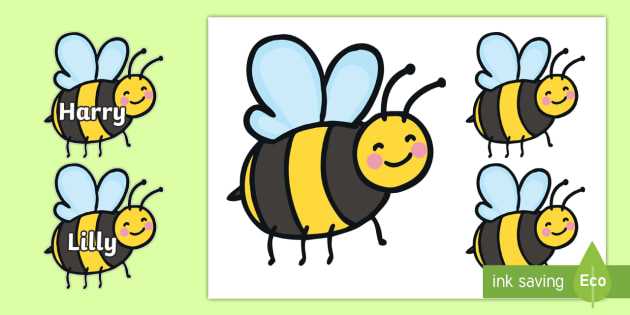 bee template printable bee template printable