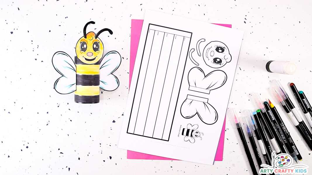 bee template printable bee template printable