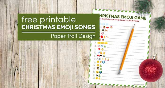 christmas emoji game with answers printable christmas emoji game with answers printable
