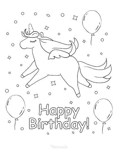 color birthday cards printable