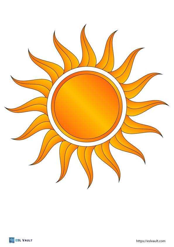 sun cut out printable sun cut out printable