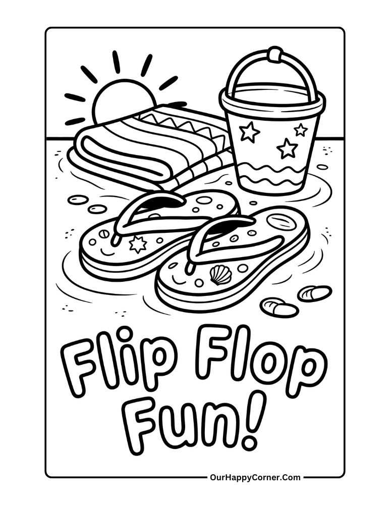 summer fun coloring pages printable summer fun coloring pages printable