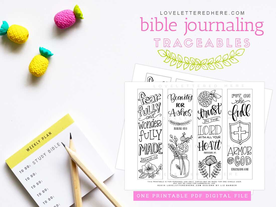 bible journal printables free