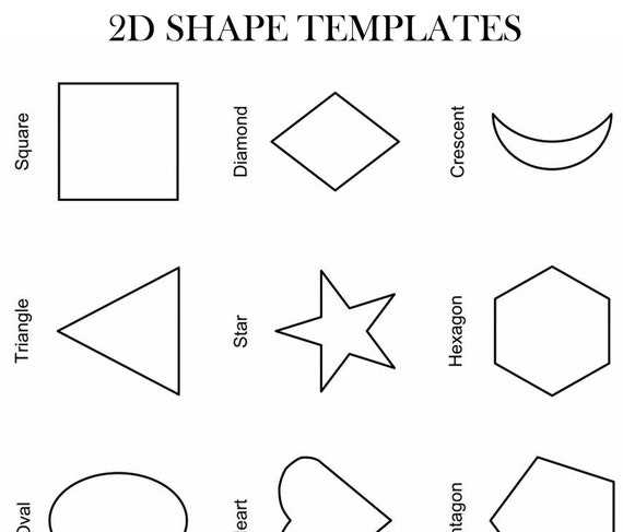 big printable shapes big printable shapes