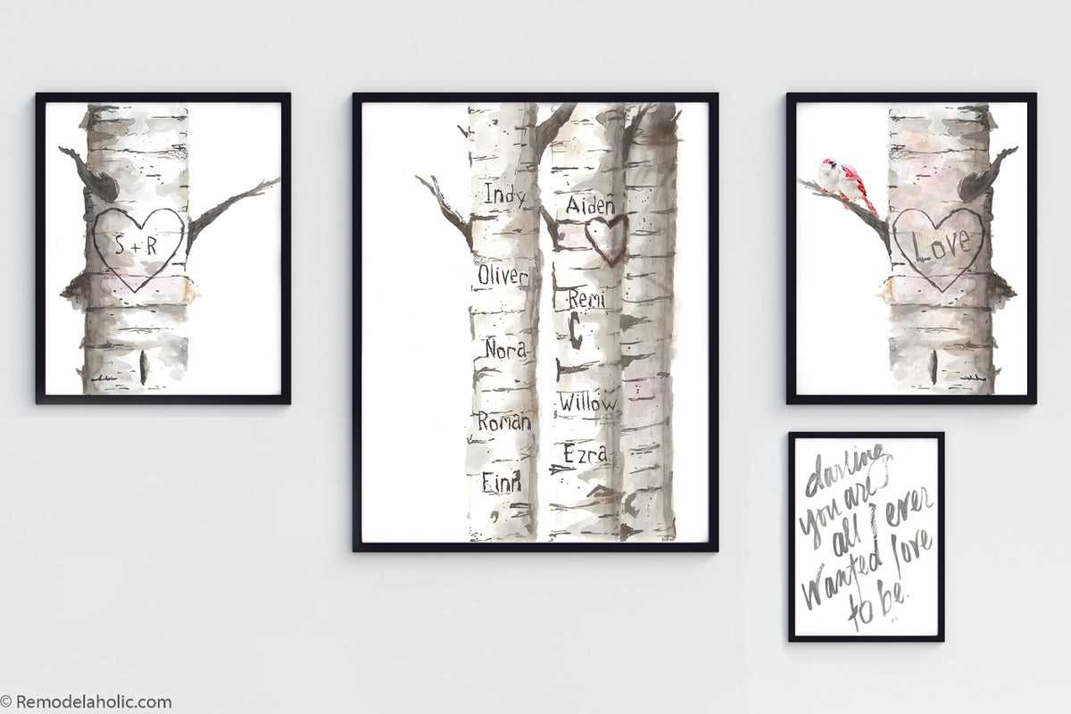 birch tree printable birch tree printable