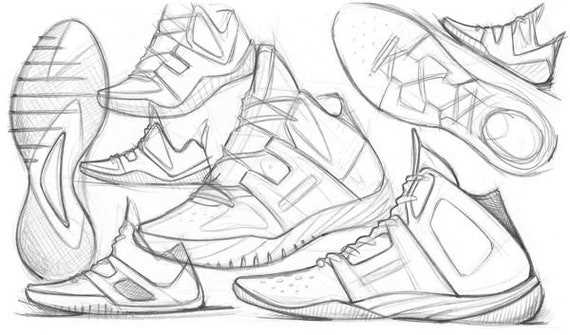 printable shoes template