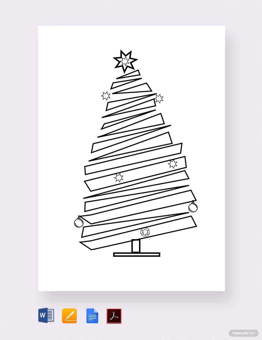 blank christmas tree printable blank christmas tree printable