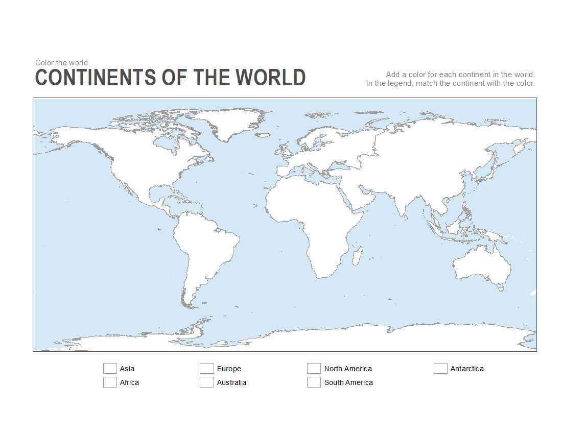 blank map of continents and oceans printable blank map of continents and oceans printable