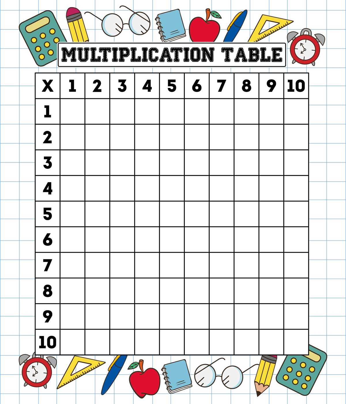 blank multiplication tables 1 12 printable worksheets blank multiplication tables 1 12 printable worksheets
