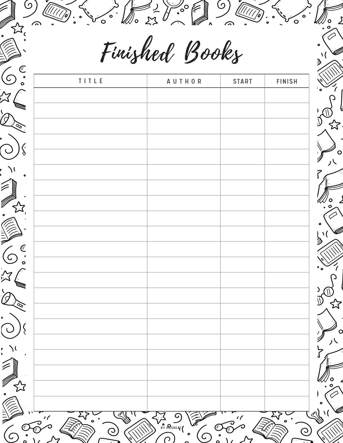 blank printable book template blank printable book template