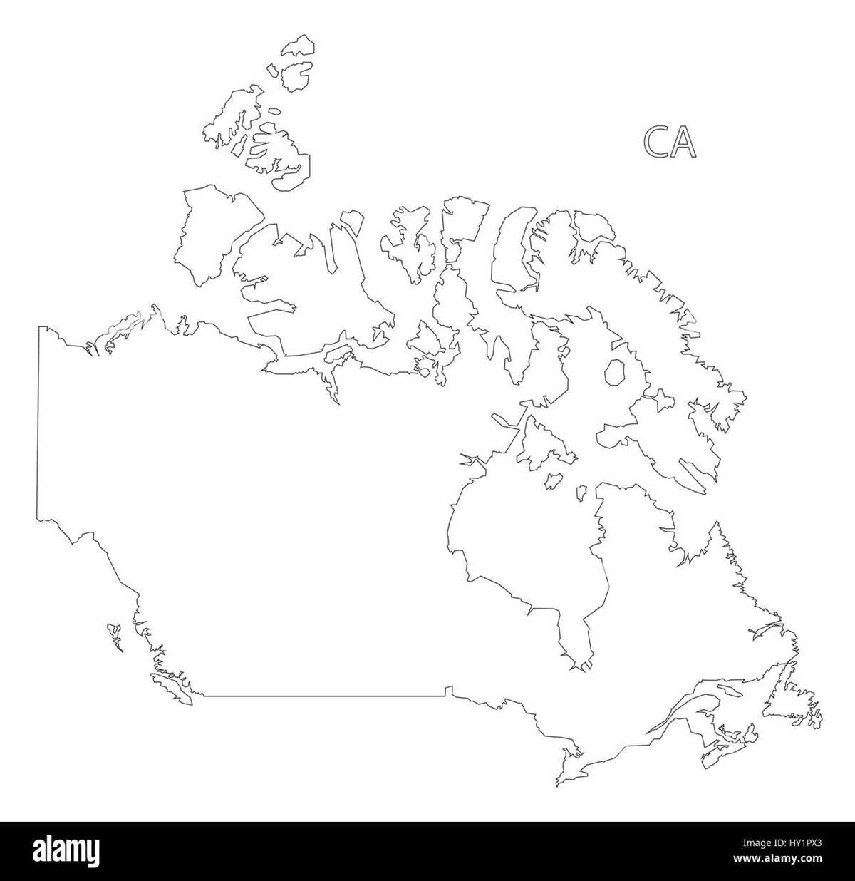 blank printable map of canada blank printable map of canada