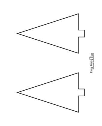 free xmas tree template printable