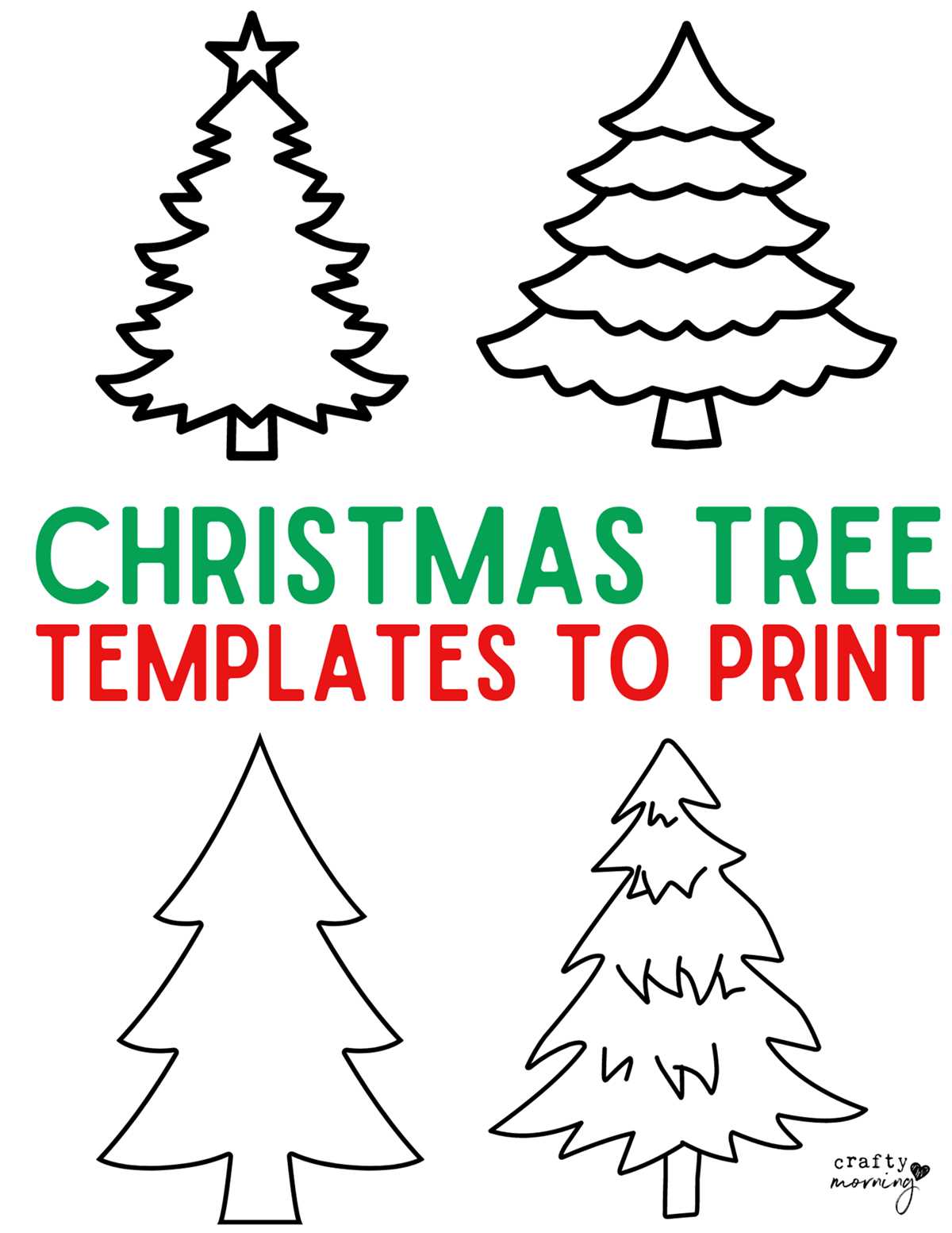 free christmas tree pattern printable free christmas tree pattern printable