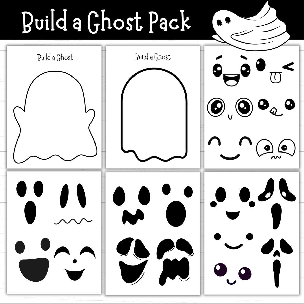 outline printable ghost template outline printable ghost template