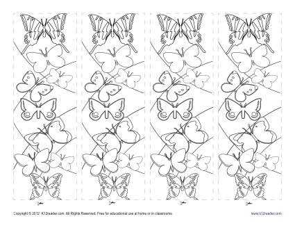 bookmark printable free