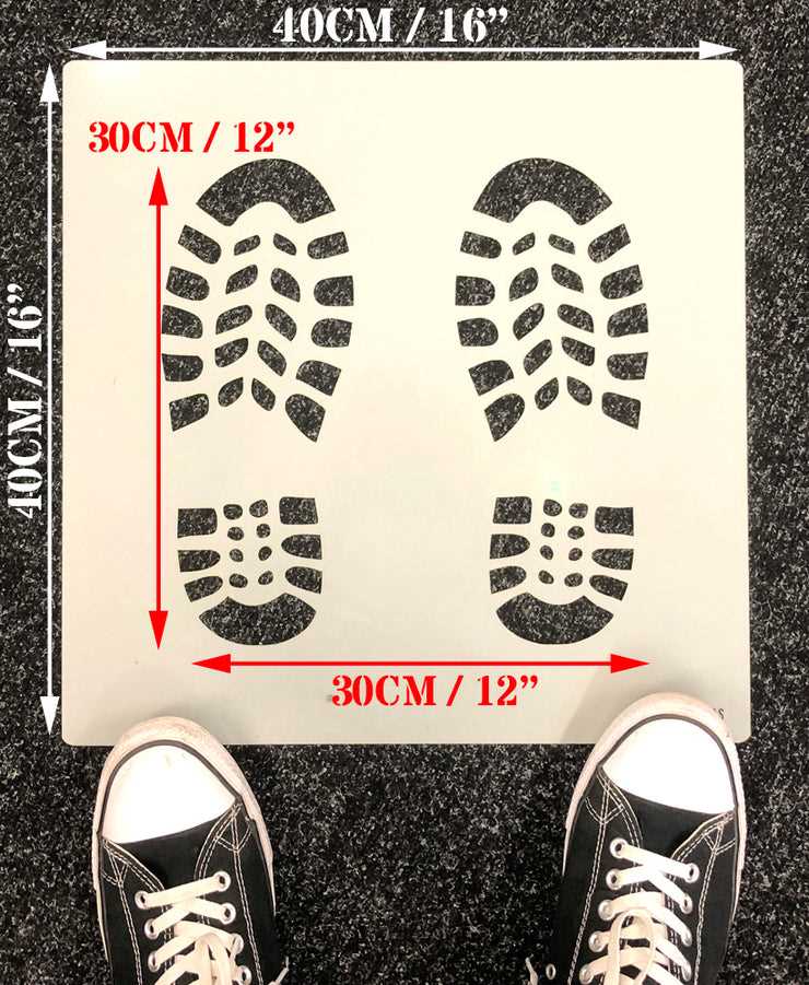 boot stencil printable