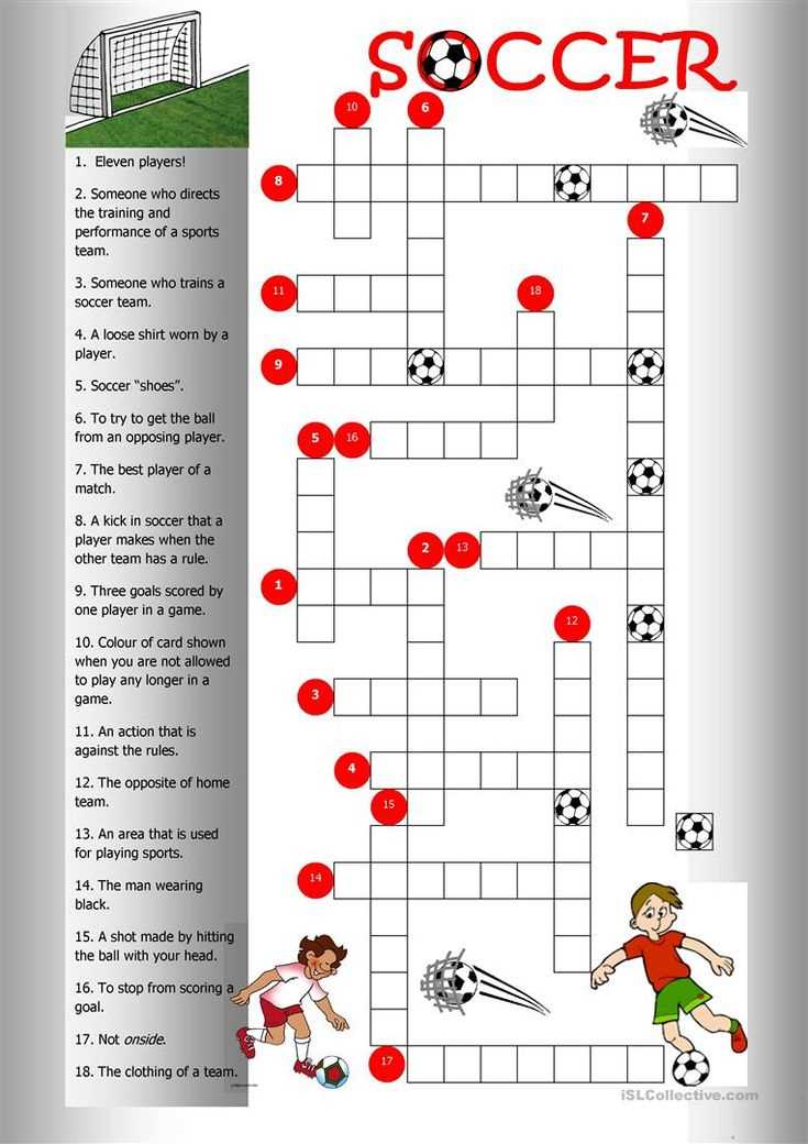 printable sports crossword puzzles