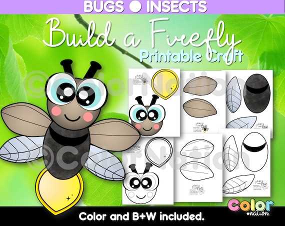 printable insect crafts printable insect crafts