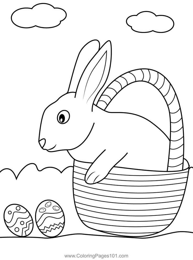 free printable easter basket coloring pages free printable easter basket coloring pages