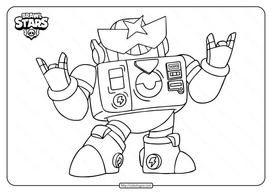 brawl stars printable free coloring brawl stars printable free coloring