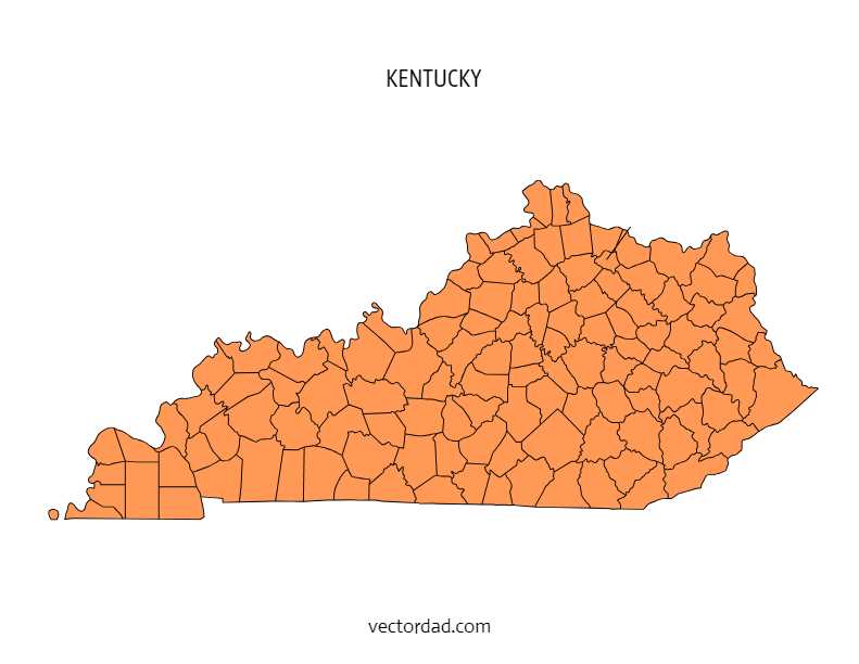 printable kentucky map printable kentucky map