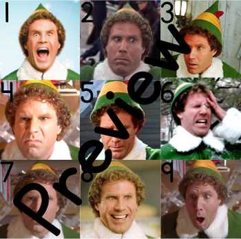 buddy the elf face printable buddy the elf face printable