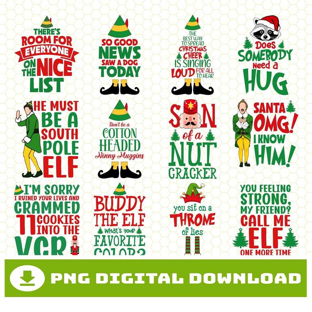 buddy the elf printables