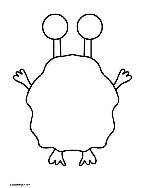 build a monster printable build a monster printable