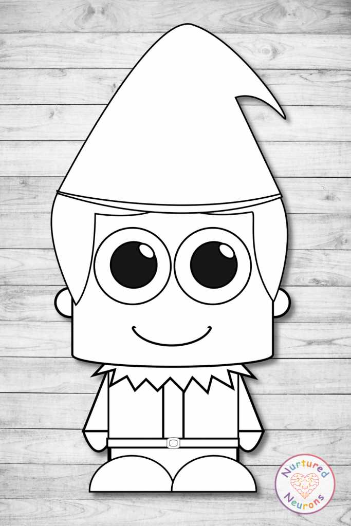 build an elf printable build an elf printable