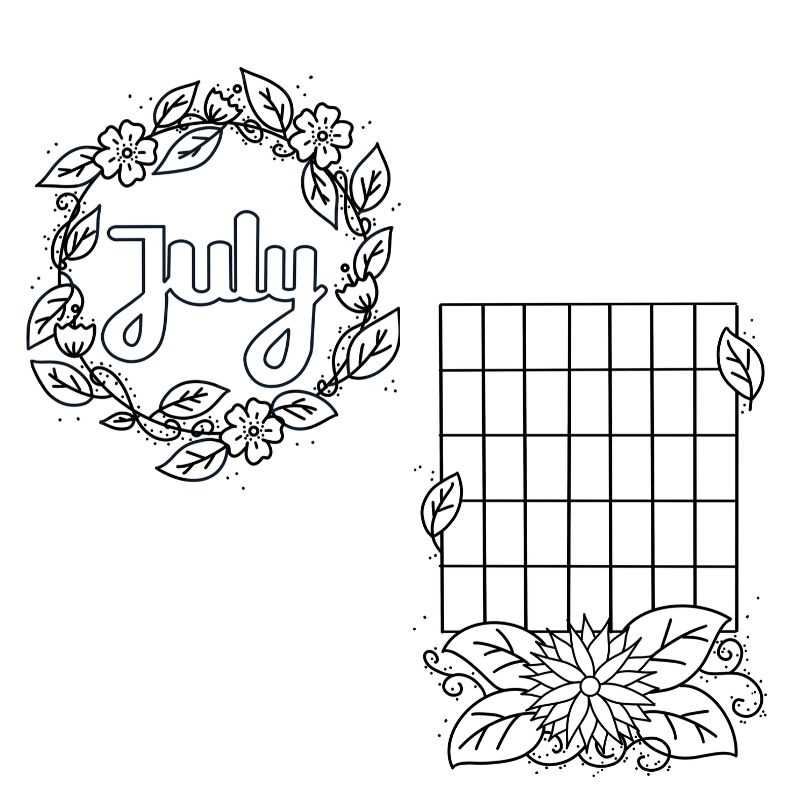 bullet journal printable bullet journal printable