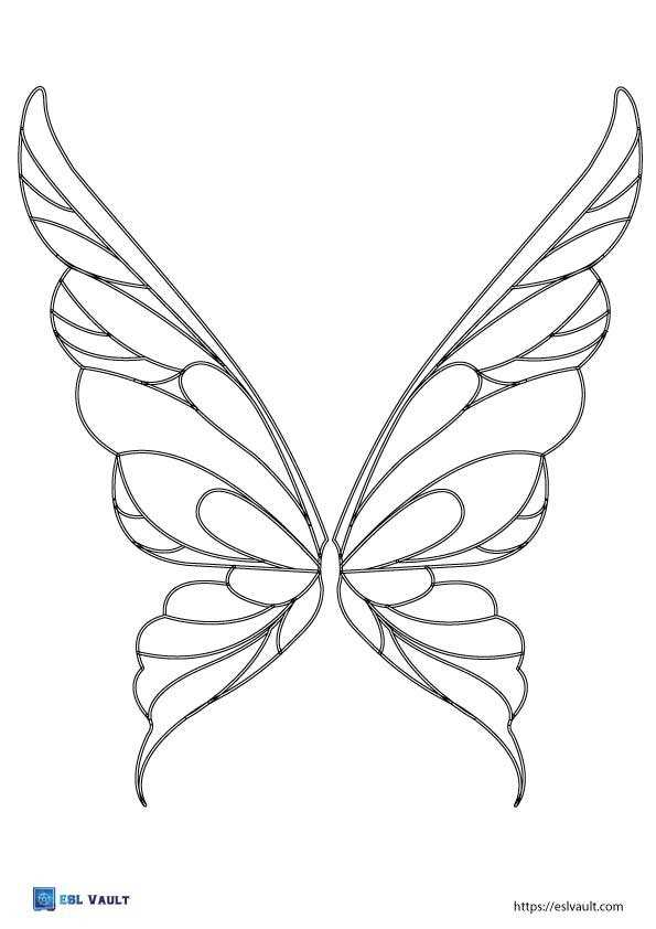 butterfly wings printable butterfly wings printable