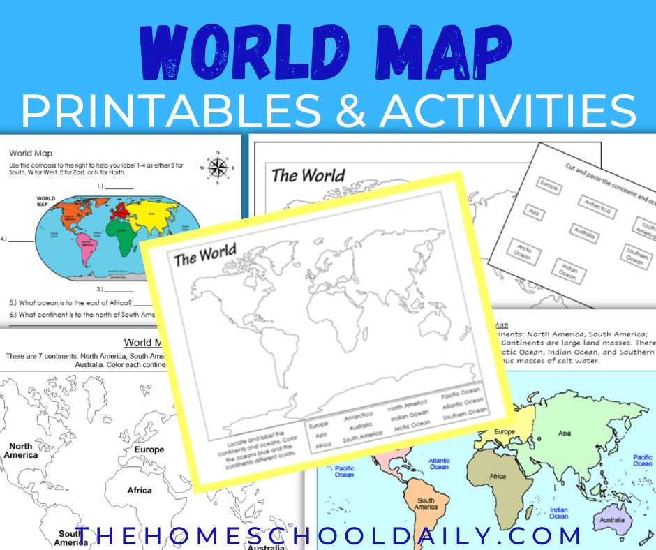 printable continent puzzle printable continent puzzle