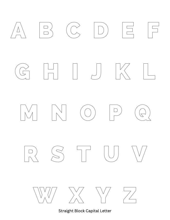 alphabet in bubble letters printable