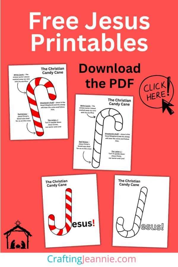 candy cane legend printable candy cane legend printable