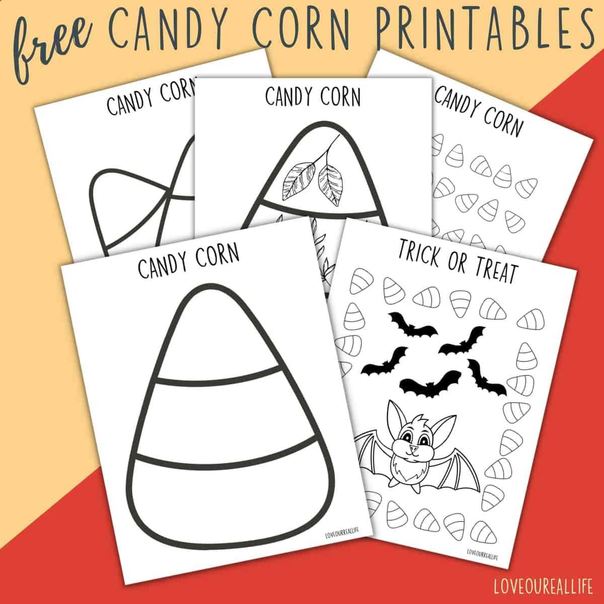 candy corn printable free candy corn printable free
