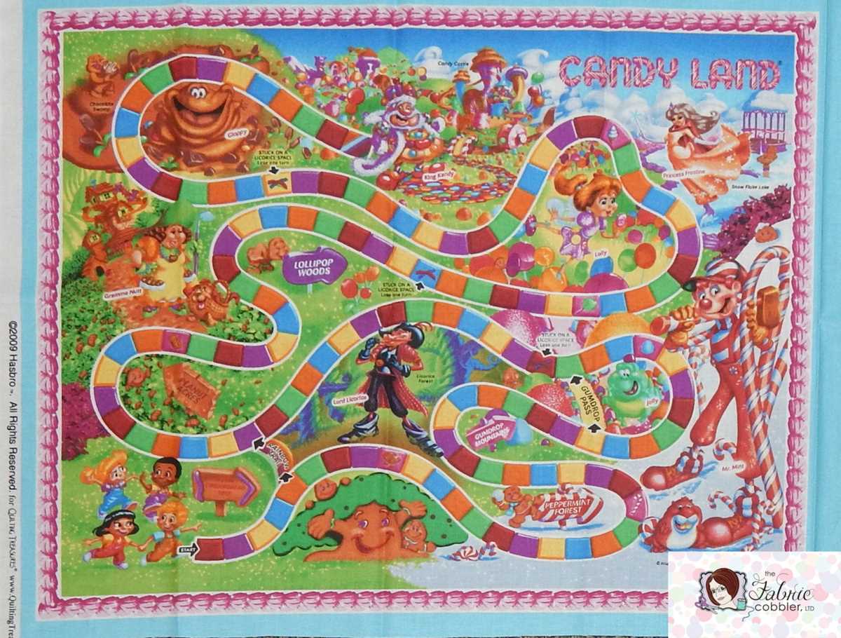 candyland printable board game