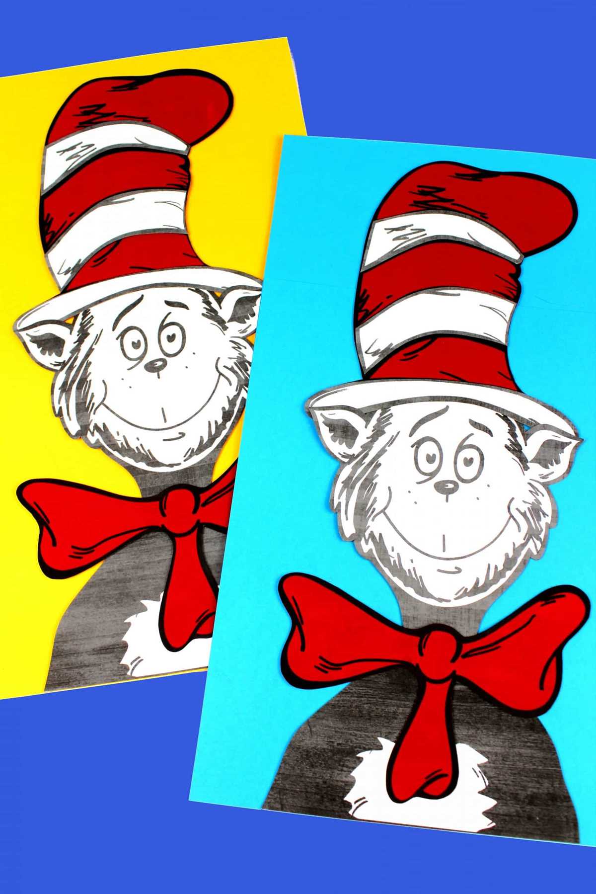 cat in the hat hat printable cat in the hat hat printable