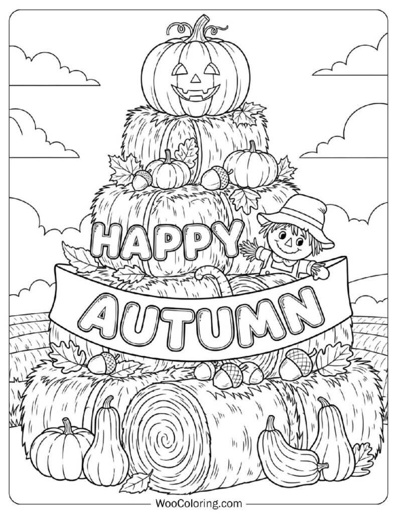 printable colouring pages autumn printable colouring pages autumn