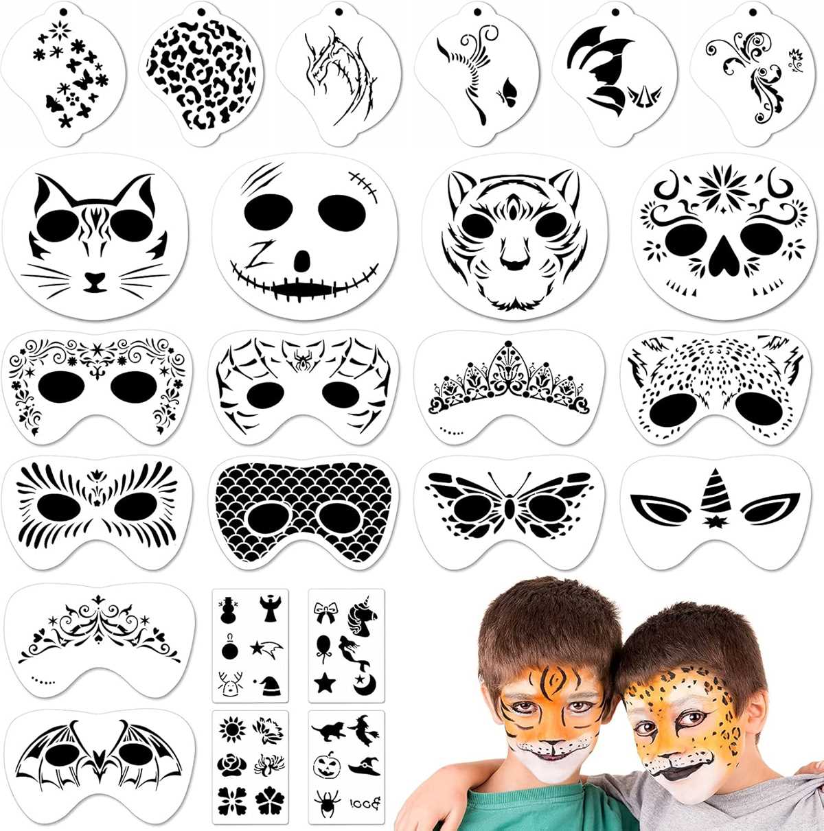 printable face paint stencils printable face paint stencils
