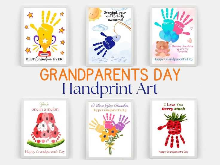 grandparents day handprint craft printable grandparents day handprint craft printable